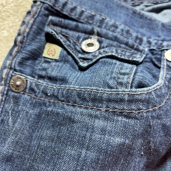 Big star men’s buckle Orion slim boot cut jeans sz 33/32 - Picture 4 of 7